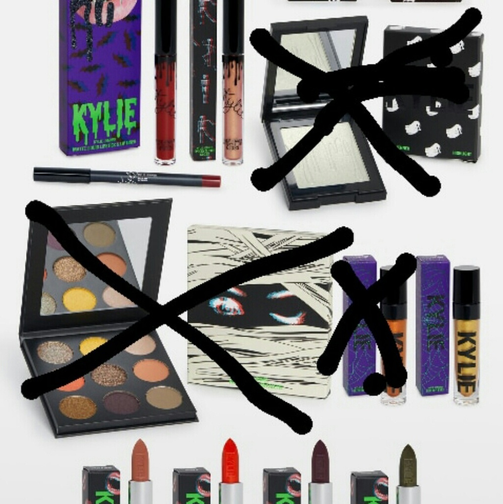 Kylie Cosmetics 2018 Halloween items